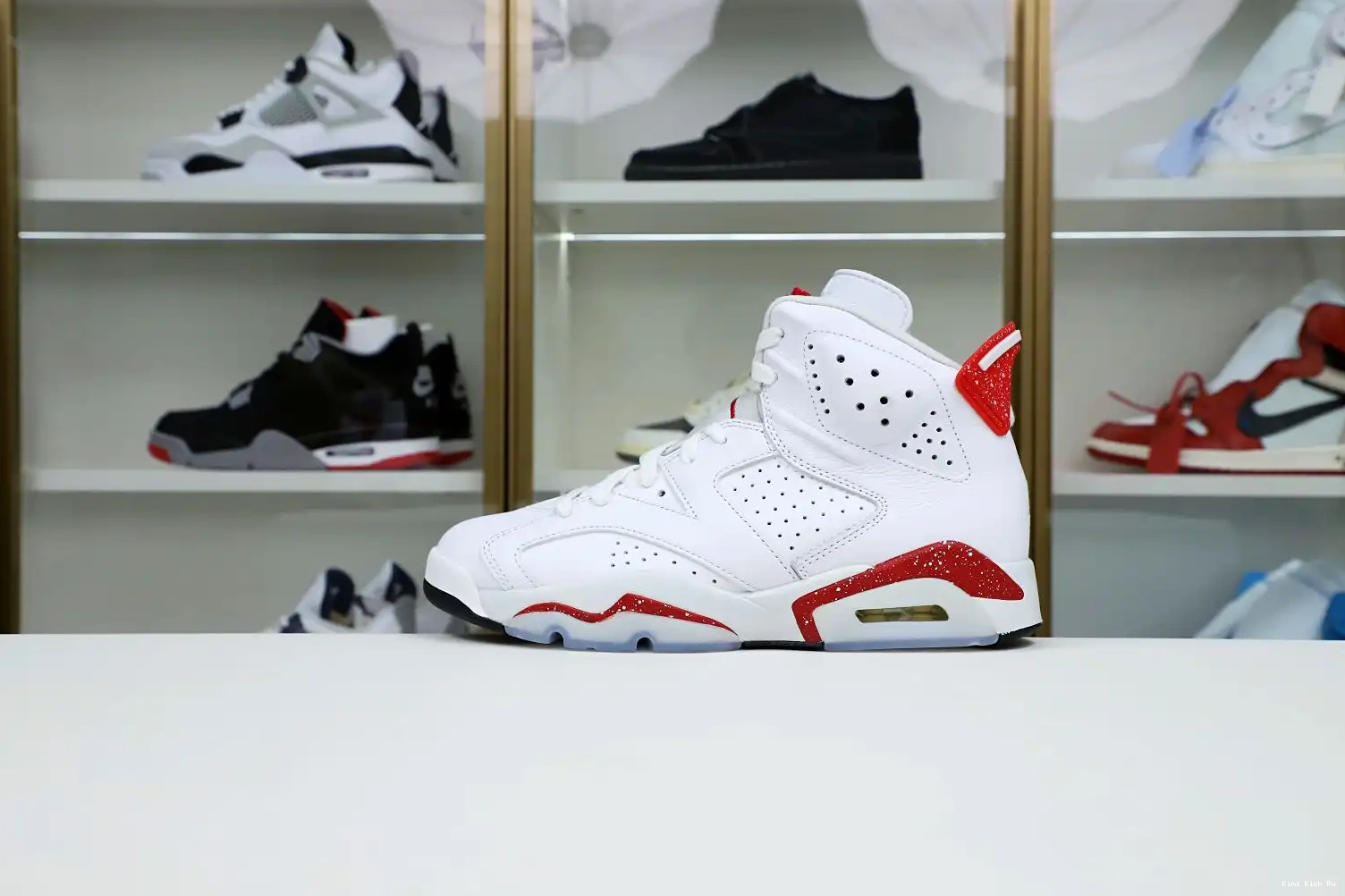 JORDAN 6 OREO AIR RED Kimikick 0718